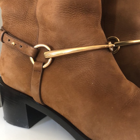 GUCCI Leather Horsebit Boots - Picture 5 of 16